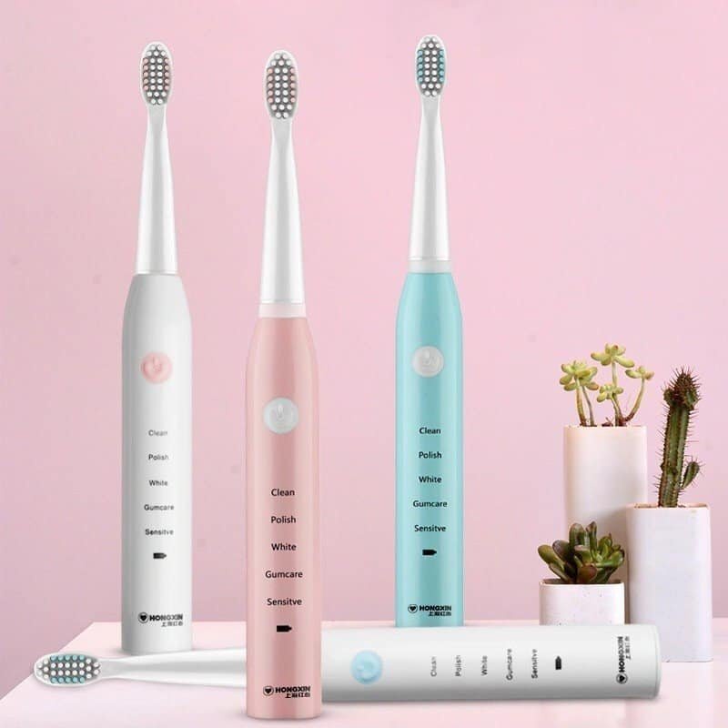 Bàn Chải Điện Đánh Răng Tự Động 5 Chế Độ, Đánh Răng, Đánh Bóng, Làm Trắng ( người lớn) - Phukientuiloc.com
