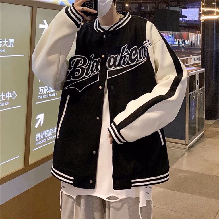 [FREE SHIP] [ ẢNH THẬT + VIDEO ] Áo Bomber Jacket Nam Nữ 2 lớp Form To Local Brand Blackair 2021 | BigBuy360 - bigbuy360.vn