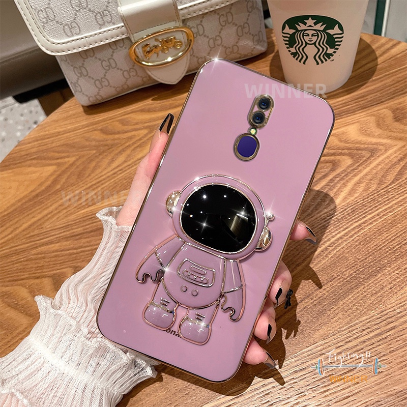 Ốp Lưng OPPO F11 F11 PRO F9 F9 PRO F7 F5 HọA TiếT Phi HàNh Gia Có Chân Đỡ Cho YHY