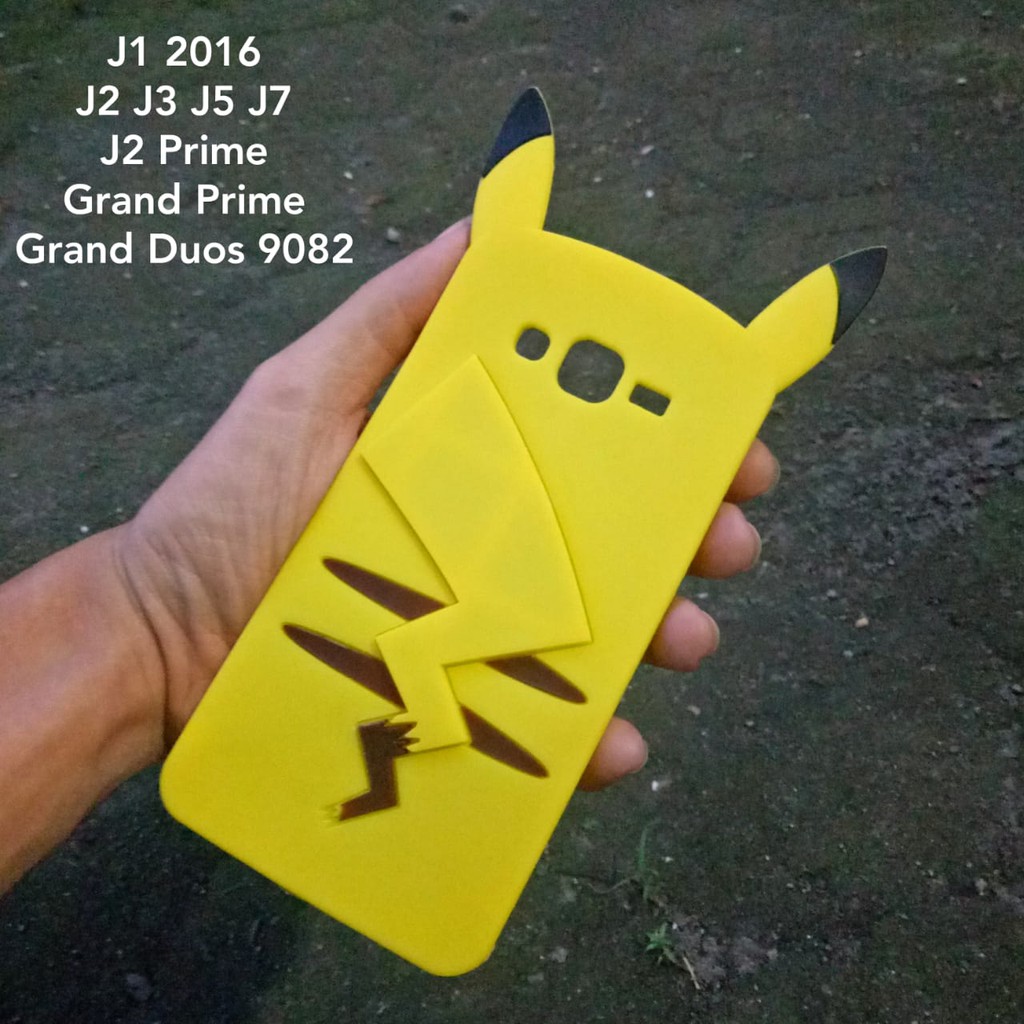 3d Case Ốp Điện Thoại Pikachu 3d Cho Samsung J2 J3 J5 J7 Core J2 Prime Grand Neo Duos 9082 9060 Grand Prime J1 2016