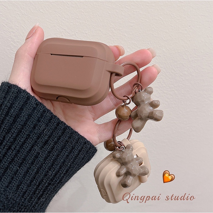 Vỏ Bọc Silicone In Họa Tiết Dành Cho Hộp Sạc Tai Nghe Airpods1 / 2 AirpodsPro gen3