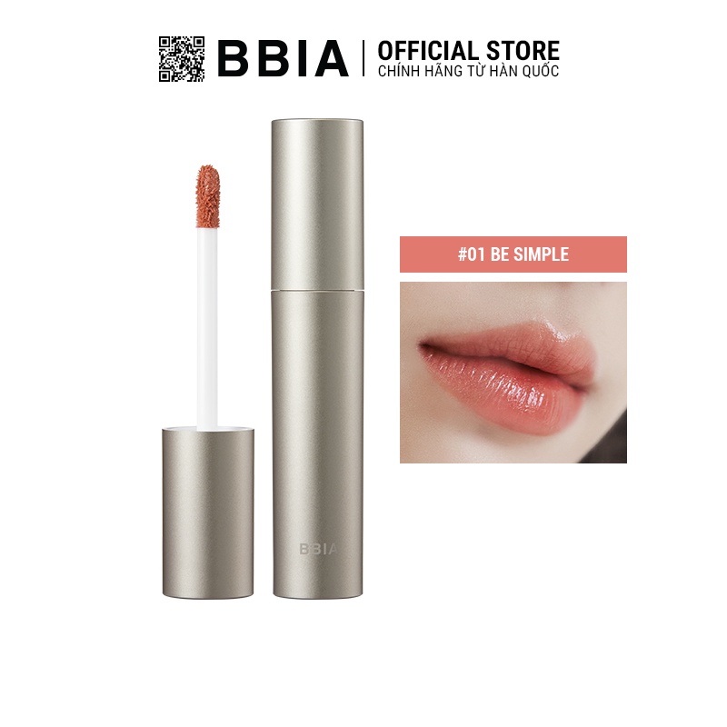 Son Tint Bóng Bbia Rain Tint (5 Màu) 4g Bbia Official Store