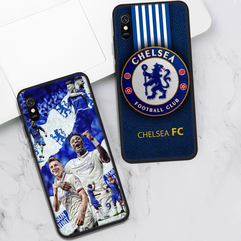 Ốp Điện Thoại Silicon Dẻo Họa Tiết Logo Đội Bóng Chelsea Cho Xiaomi Redmi Note 5 6 7 Pro Plus 5a 37lo