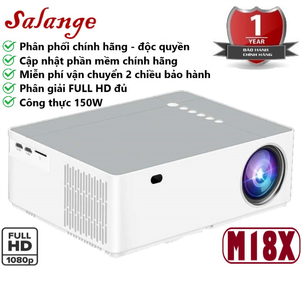 Máy chiếu Salange M18X FullHD công suất 160w