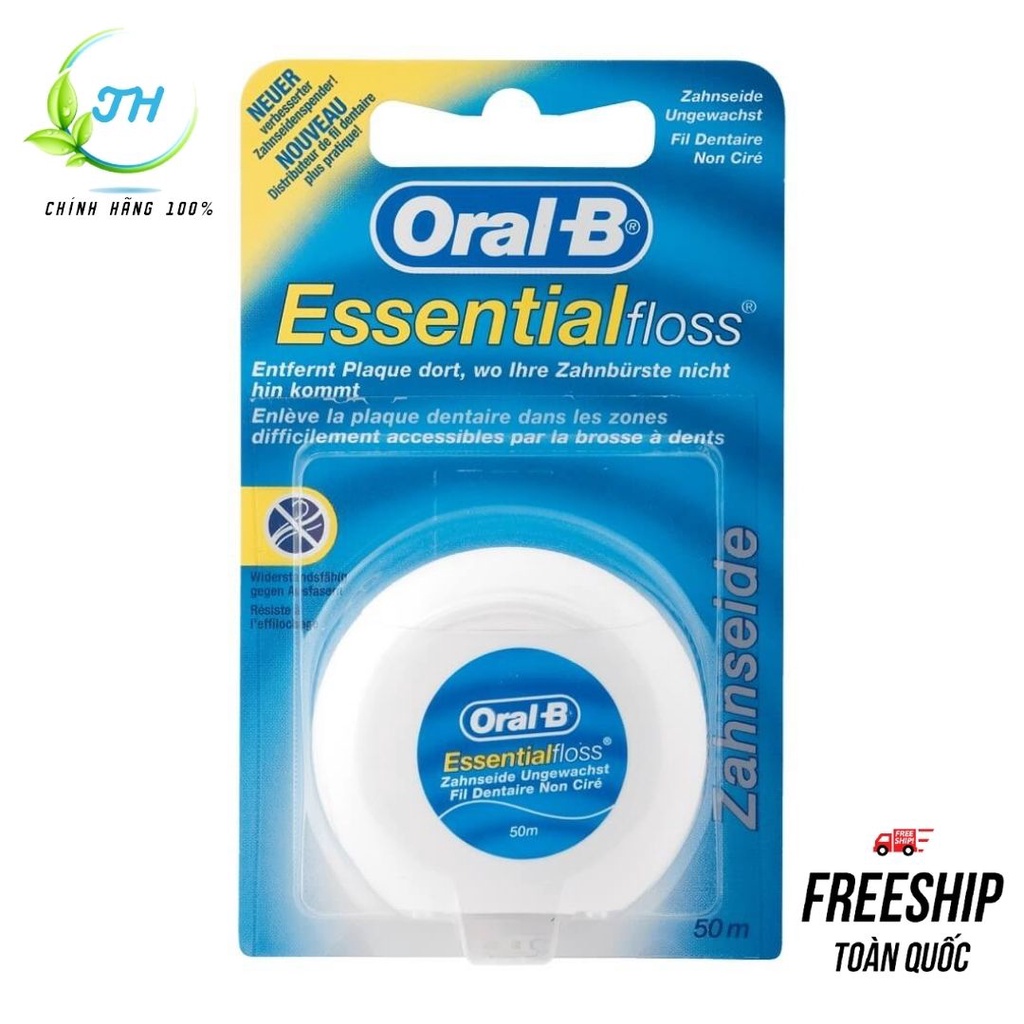 Chỉ nha khoa Oral-B Essential Floss 50m