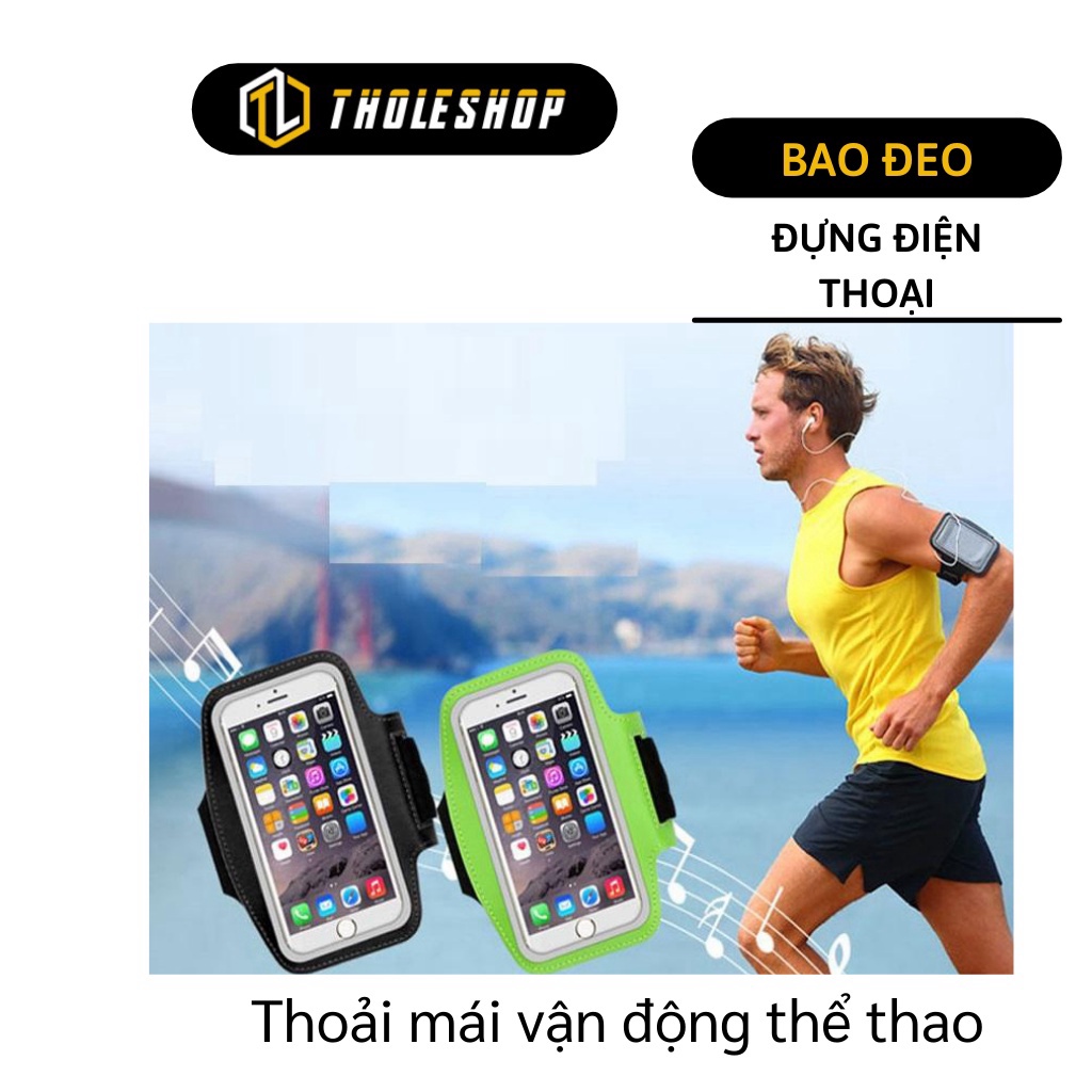 [SGD] Túi Đựng Điện Thoại Chạy Bộ - Bao Đeo Tay Điện Thoại Tập Thể Dục Chắc Chắn 5473