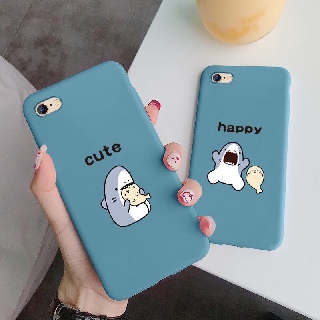 ****ỐP IPHONE NHỰA DẺO CÁ MẬP CUTE - HAPPY