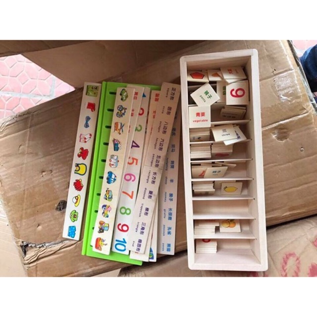 Thẻ Học bằng gỗ 