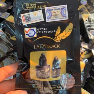 Keo nối mi Lady black