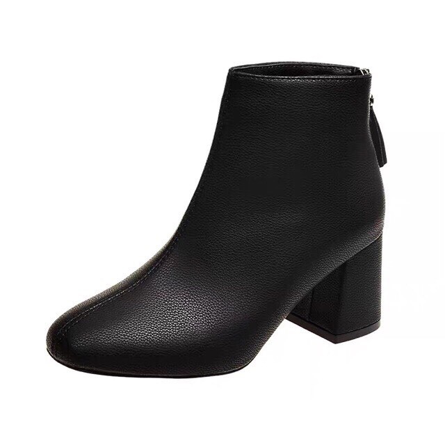 [Kèm ảnh thật] BÁN SỈ BỐT NỮ DA SẦN CAO CẤP FULL BOX KHOÁ SAU GÓT VUÔNG 7p DỄ ĐI SANG XỊN | BigBuy360 - bigbuy360.vn