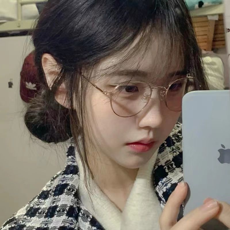 K Nh Gi C G ng Tr Nh G Nh G Ng Tr N to Kính Cận Thị Tròn Gọng Kính Cận Thị Có Thể Được Phù Hợp Với Sách Nhỏ Màu Đỏ Trơn Chống Ánh Sáng Xanh Dương