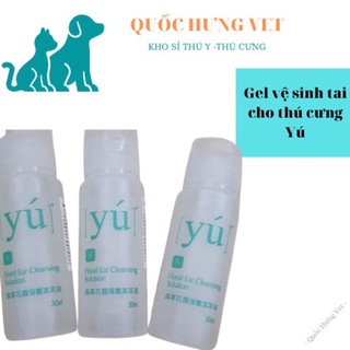 Dung dịch vệ sinh tai chó mèo - yú 30ml