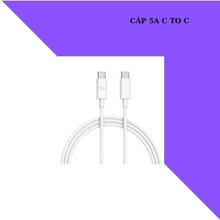Cáp 5a sạc siêu nhanh chân c to c- type c- lightning- micro fullbox! hàng xịn xò, hỗ trợ sạc nhanh !