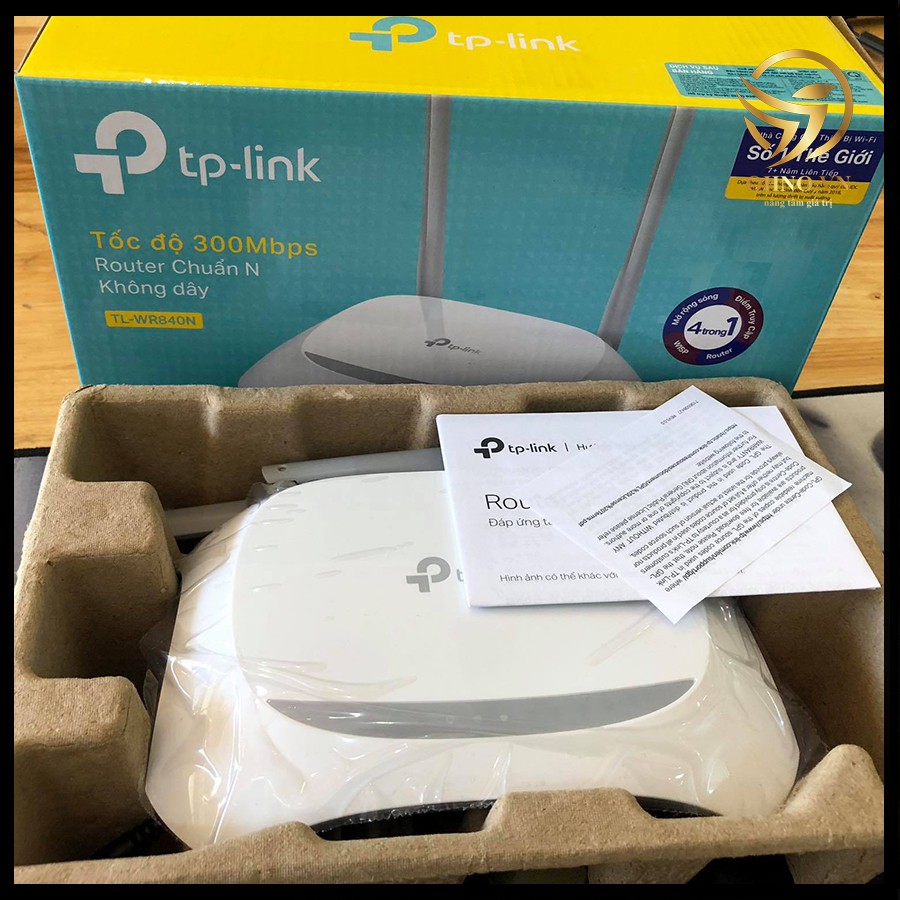 Bộ Modem Router Phát Sóng Wifi TP LINK TPLINK 840N 300Mbps Chính Hãng Tốc Độ Cao