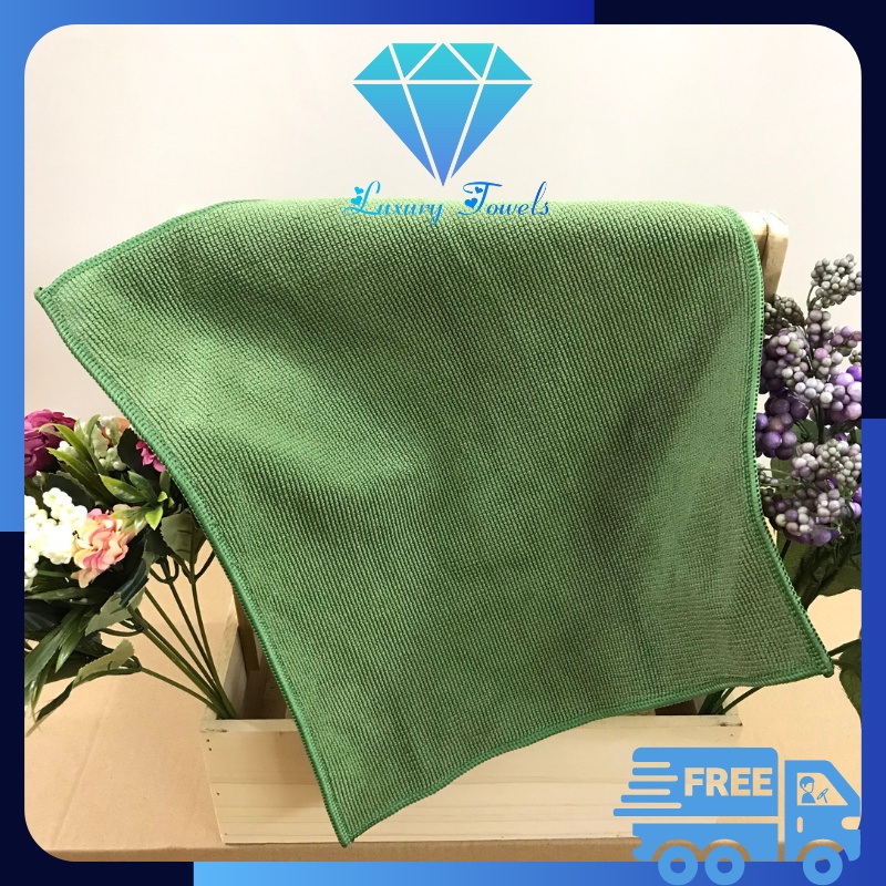 Khăn Lau Bếp Đa Năng Luxury Towels L01 Size 30x30cm Sợi Microfiber Mềm Mịn Chống Trầy