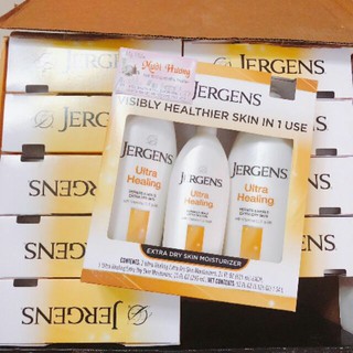 BỘ SỮA DƯỠNG THỂ JERGENS ULTRA HEALING BODY LOTION
