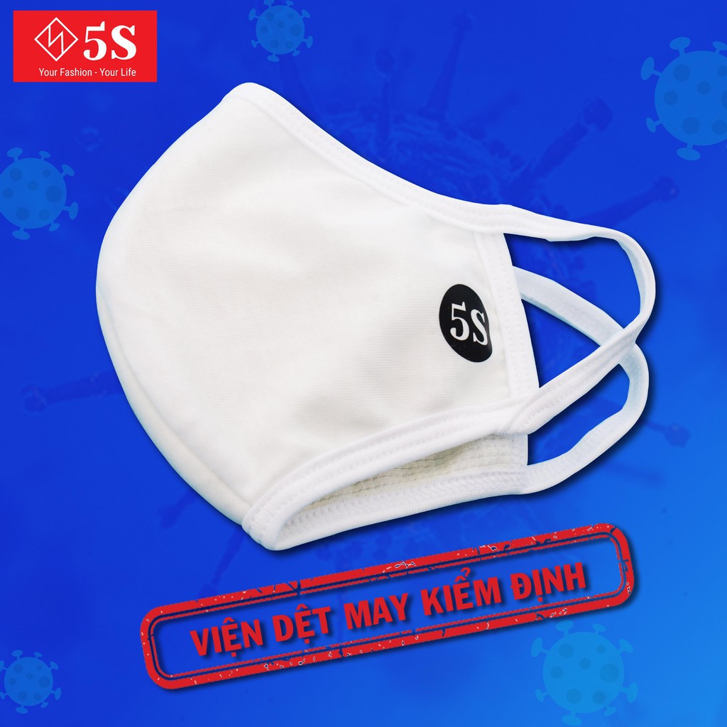 Combo 3 Chiếc Khẩu Trang Vải Cotton 2 Lớp 5S Chính Hãng, Có Kiểm Định (Sản Phẩm Không Lợi Nhuận- Bình Ổn Giá) | BigBuy360 - bigbuy360.vn