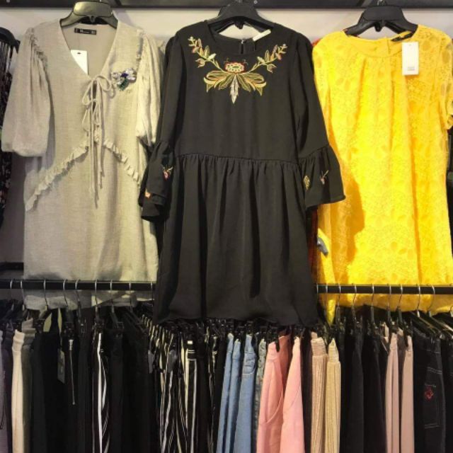 Đầm babydoll #ZARA Vnxk