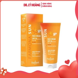 Kem chống nắng famona SPF50+++ dành cho da dầu, mụn và da hỗ hợp, nâng tone giống kem nền- 𝐃𝐫.𝐋𝐲́ 𝐇𝐨𝐚̀𝐧𝐠