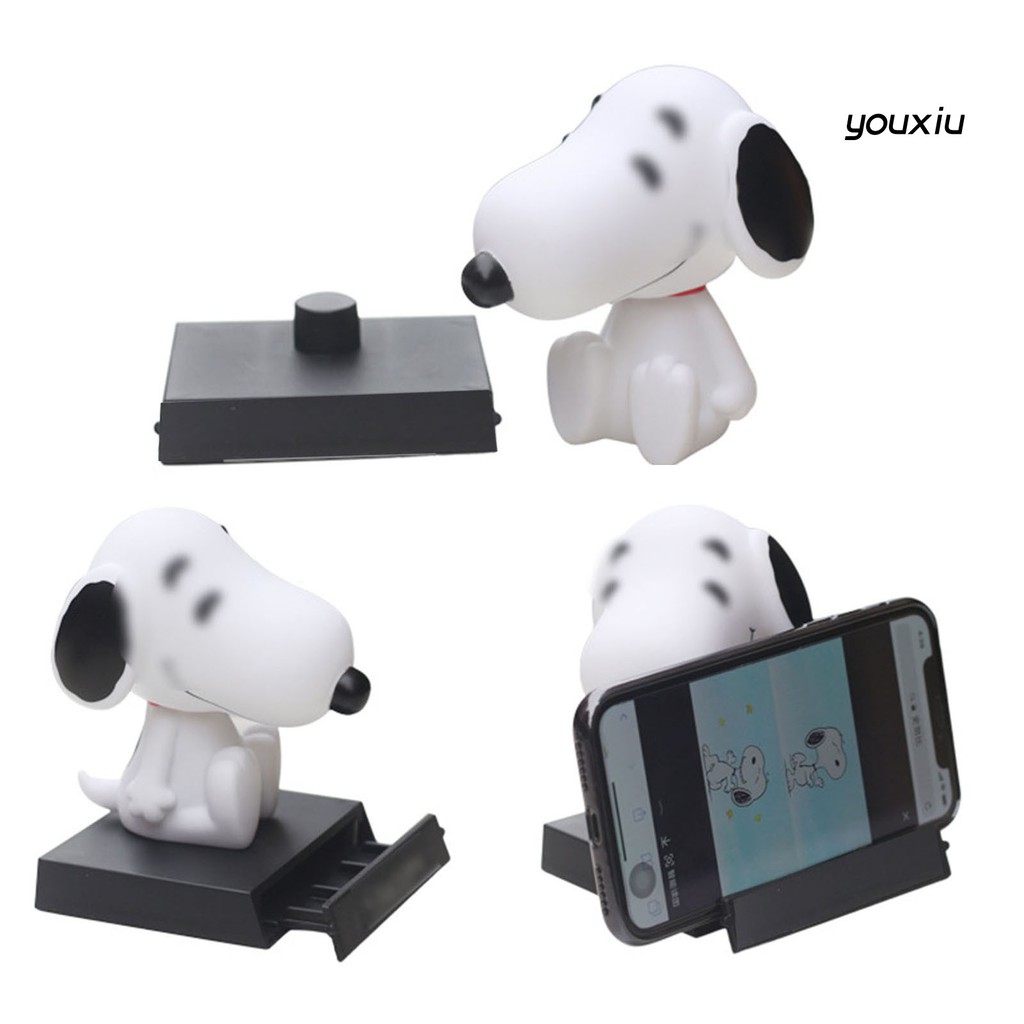 Mô Hình Chú Chó Snoopy Lắc Đầu Đáng Yêu Trang Trí Xe Hơi