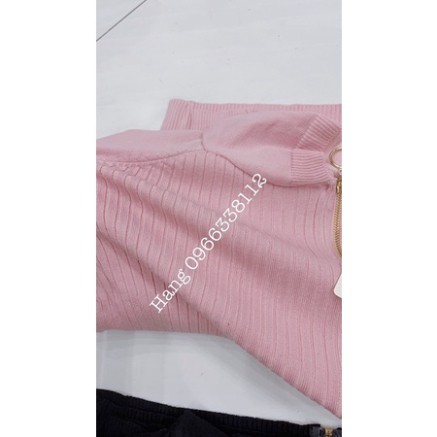 [NHẬP VAYD25 _GIẢM 25K ] Áo khoác len dây kéo có nón - HÀNG CÓ SẴN GIAO NGAY