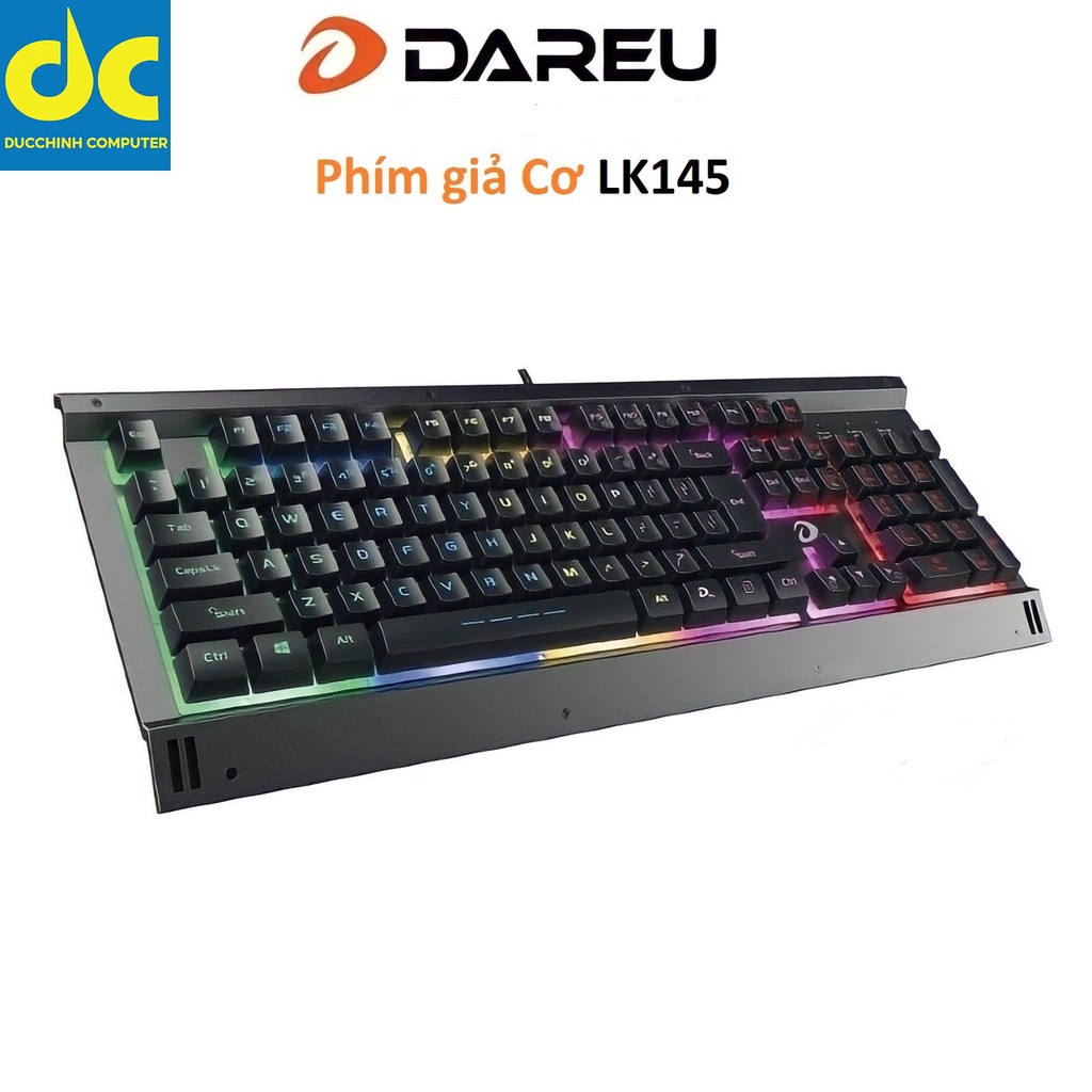 Bàn phím Gaming Dareu LK145 phím giả cơ có led