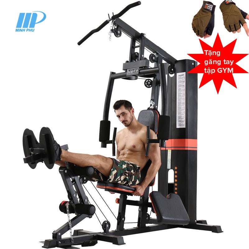 [Tặng găng tay tập GYM] Giàn tạ đa năng JL-708A ⚡ Dụng cụ tập GYM cao cấp giá tốt với trên 30 bài tập