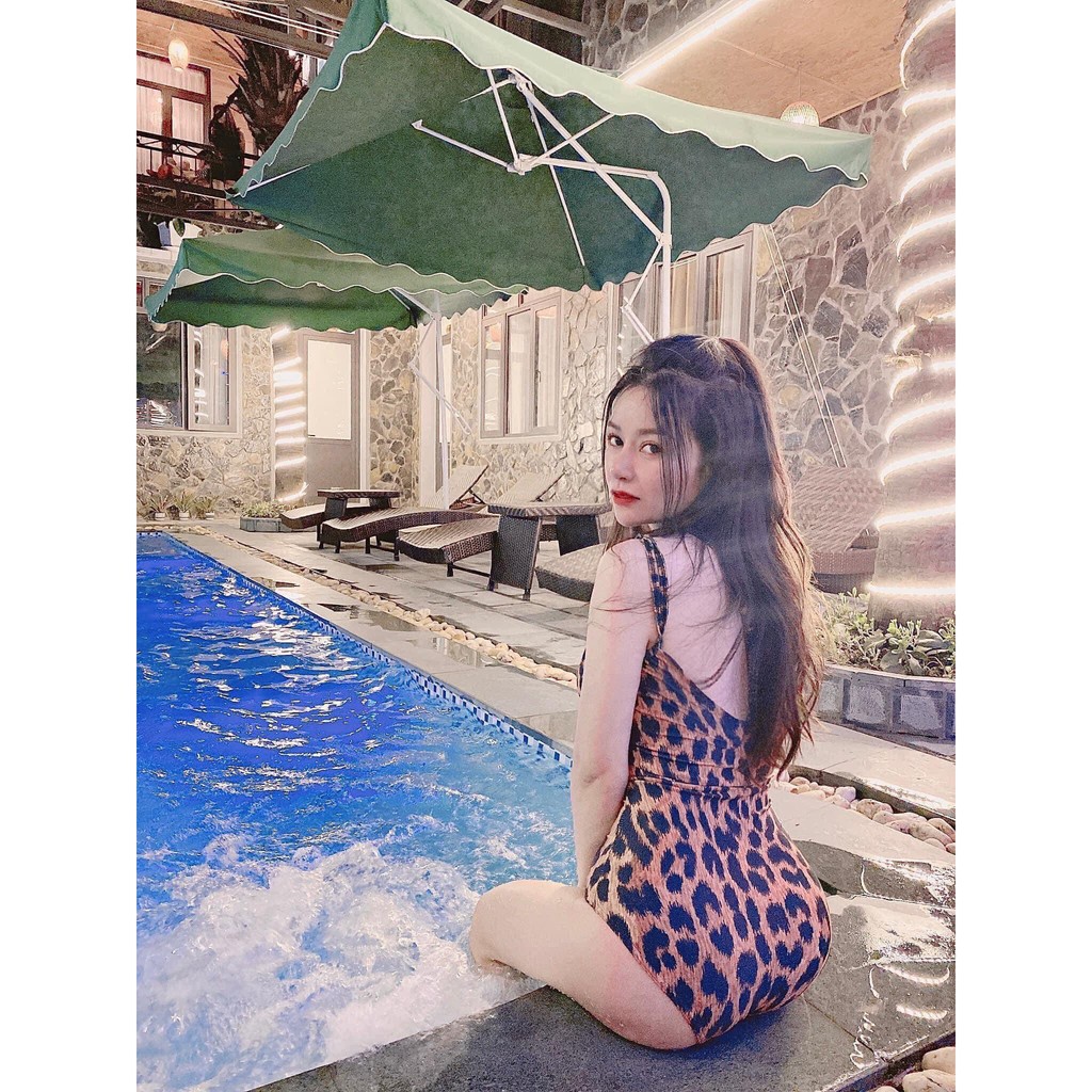 Bikini, Đồ Bơi Một Mảnh Thân Liền Beo Khoét Lưng Sang Chảnh KG06870 ODERI