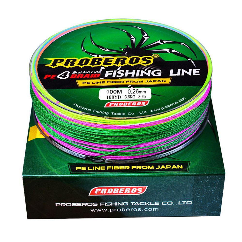 Cuộn Dây Câu Cá 7-80lb 100m Nhiều Màu Sắc Chống Mài Mòn Chất Lượng Cao