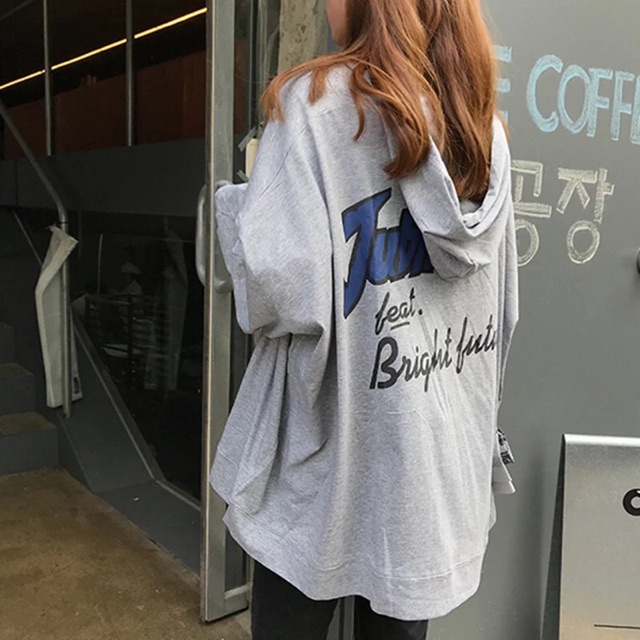 (ORDER)Áo ulzzang khoá có mũ 2 màu dễ mặc | BigBuy360 - bigbuy360.vn