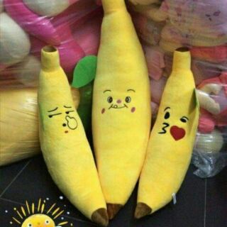 Gối ôm hình chuối cảm xúc