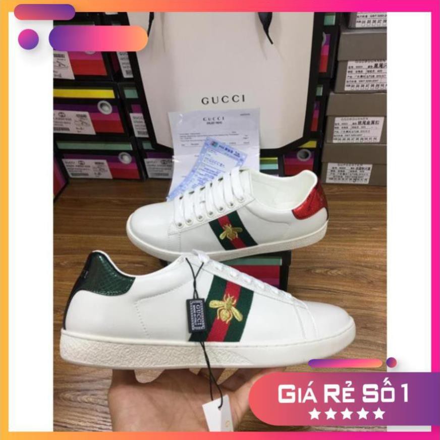 [Sale 3/3] ⚡️[Cực Chất] Giày Nam Nữ Gucci_Thêu Ong Full Box Sale 11 -op1 " _ '