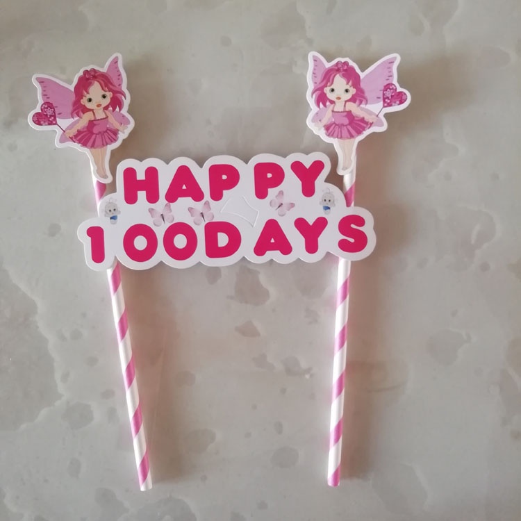 Phụ Kiện Trang Trí Bánh Kem Hình Hoạt Hình Dễ Thương