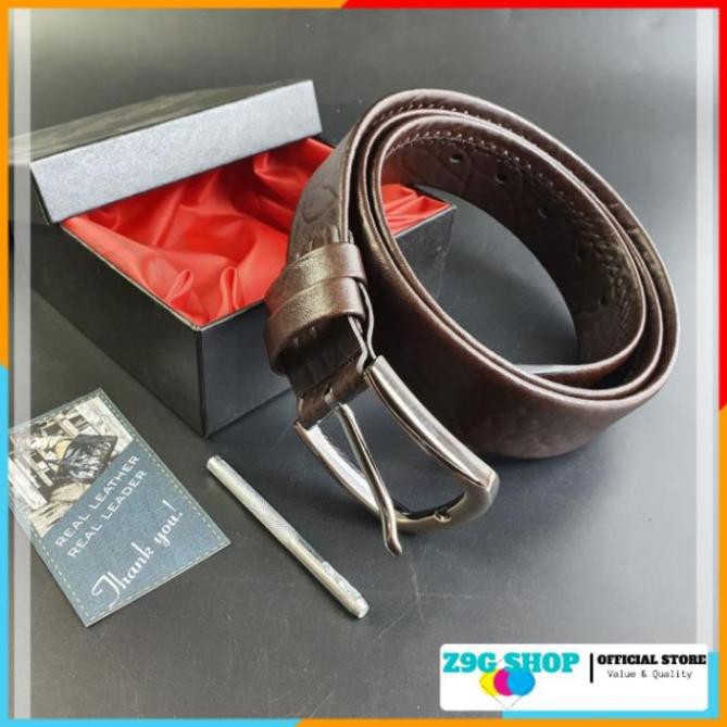 [Da Thật Bảo Hành 24 Tháng + Video, Ả anh Thật] Thắt Lưng Da Công Sở, Dây Lưng Da Bò Thật 3 Lớp Khóa Kim * Đẹp | BigBuy360 - bigbuy360.vn