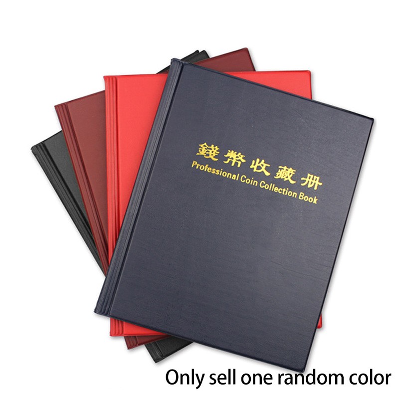 PCCB High Quality Put 200 Pcs Coins Album (Color Random)