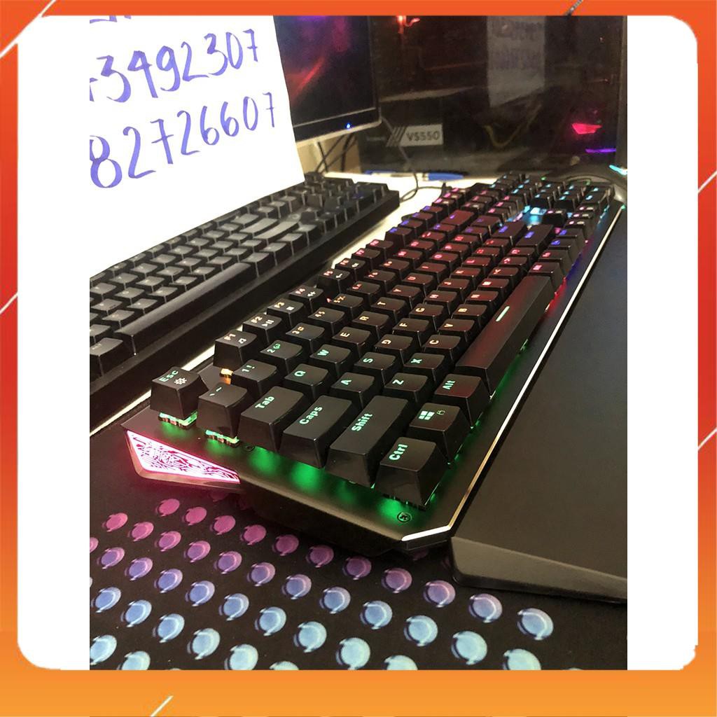 [ HÀNG SIÊU CẤP ] Bàn phím cơ Gaming Fuhlen Destroyer - Vỏ kim loại - Đèn led 7 màu - BH 24 tháng [ CHÍNH HÃNG ] | BigBuy360 - bigbuy360.vn