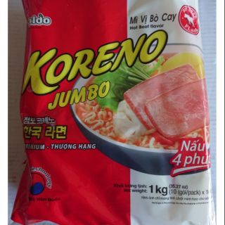 Lốc Mì KORENO Vị Bò Cay