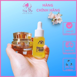 COMBO KEM FACE ADN CÁ HỒI & TINH CHẤT AMRONE SAFFRON
