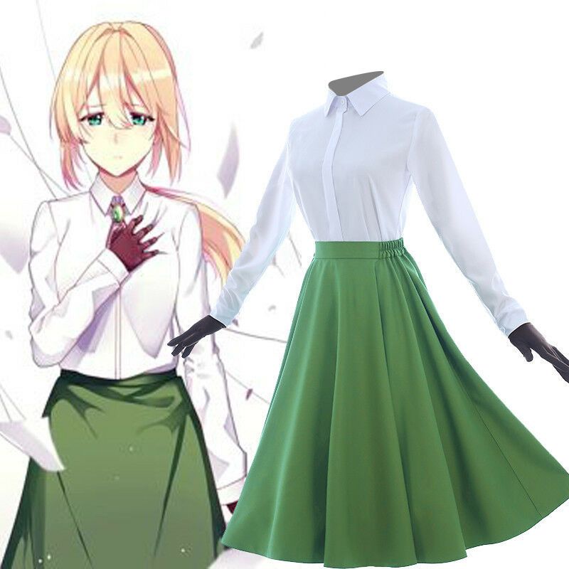 Trang phục hóa trang thành nhân vật hoạt hình Violet Evergarden quyến rũ thời trang