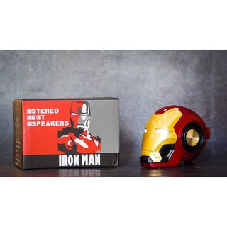 Loa nghe nhạc Bluetooth Iron man (Đỏ)
