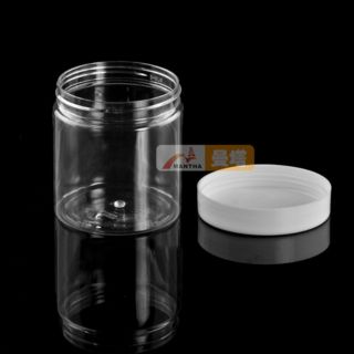 Hũ nhựa pet 250g 250ml đựng thực phẩm, hũ đựng slime, đựng kem