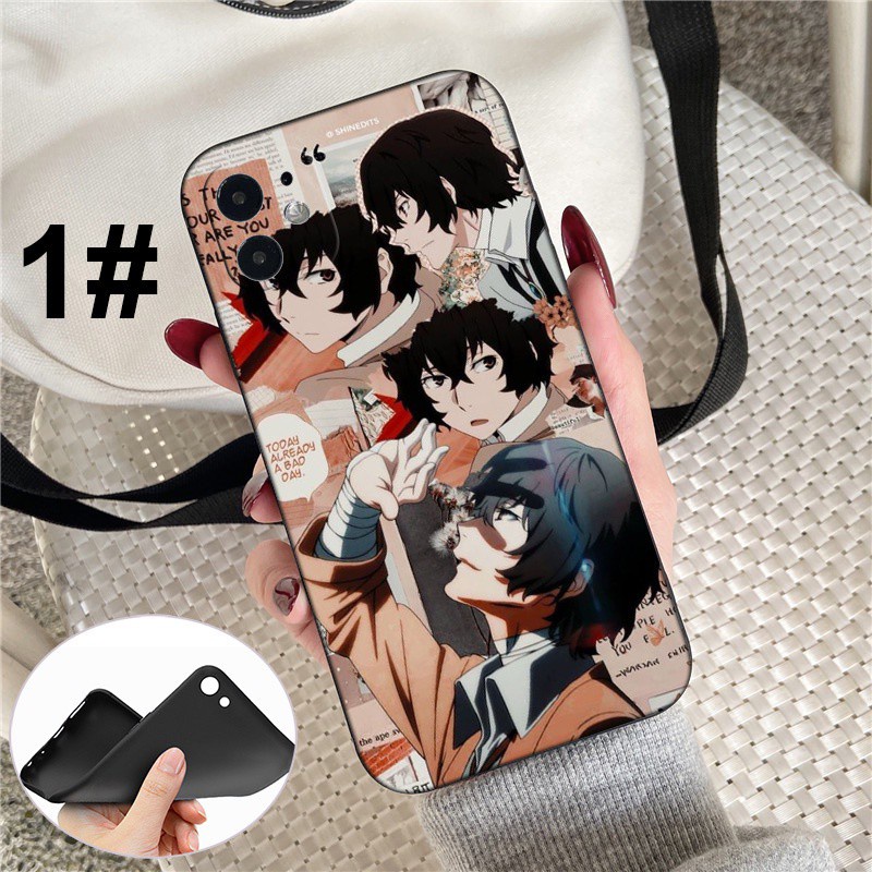 iPhone XR X Xs Max 7 8 6s 6 Plus 7+ 8+ 5 5s SE 2020 Soft Silicone Cover Phone Case Casing GR22 Bungou Stray Dogs Anime