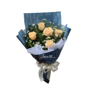 Bó hoa tươi - blue love - hoa tươi hoa18