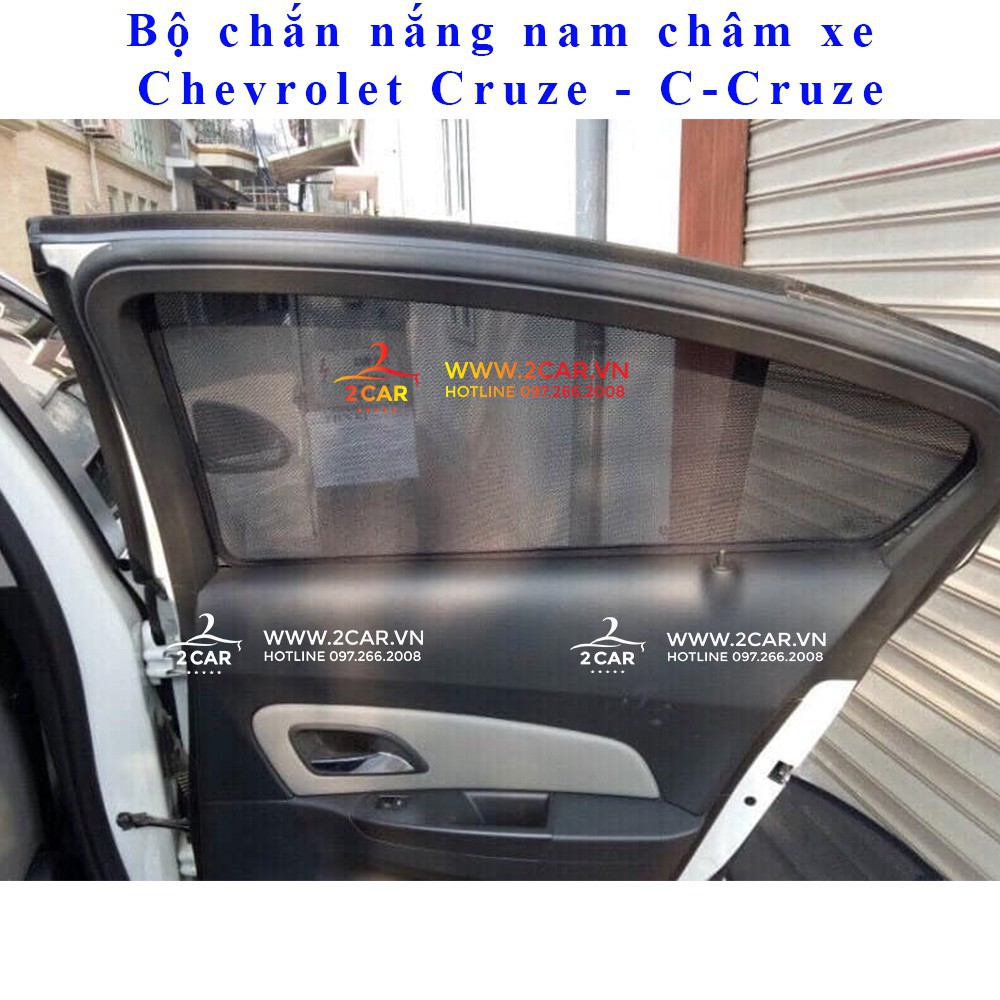 Bộ rèm che nắng nam châm xe Chevrolet Cruze 2016- 2020