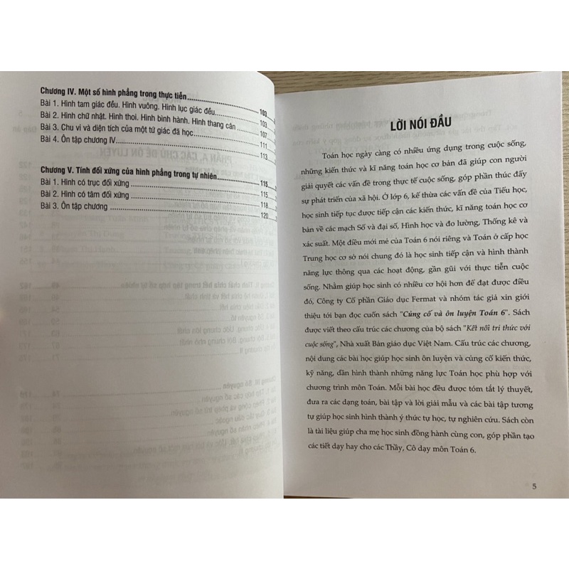 Sách - Củng cố và ôn luyện Toán 6 tập một