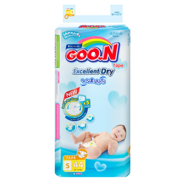 Bỉm Goon Slim NB48/S44
