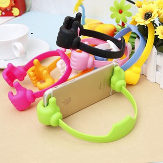 Giá đỡ điện thoại bằng nhựa cứng tạo hình bàn tay ngộ nghĩnh