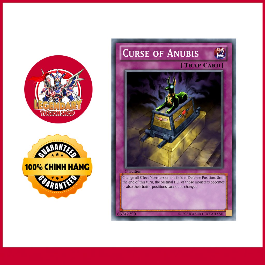 [Thẻ Bài Yugioh Chính Hãng] Curse Of Anubis