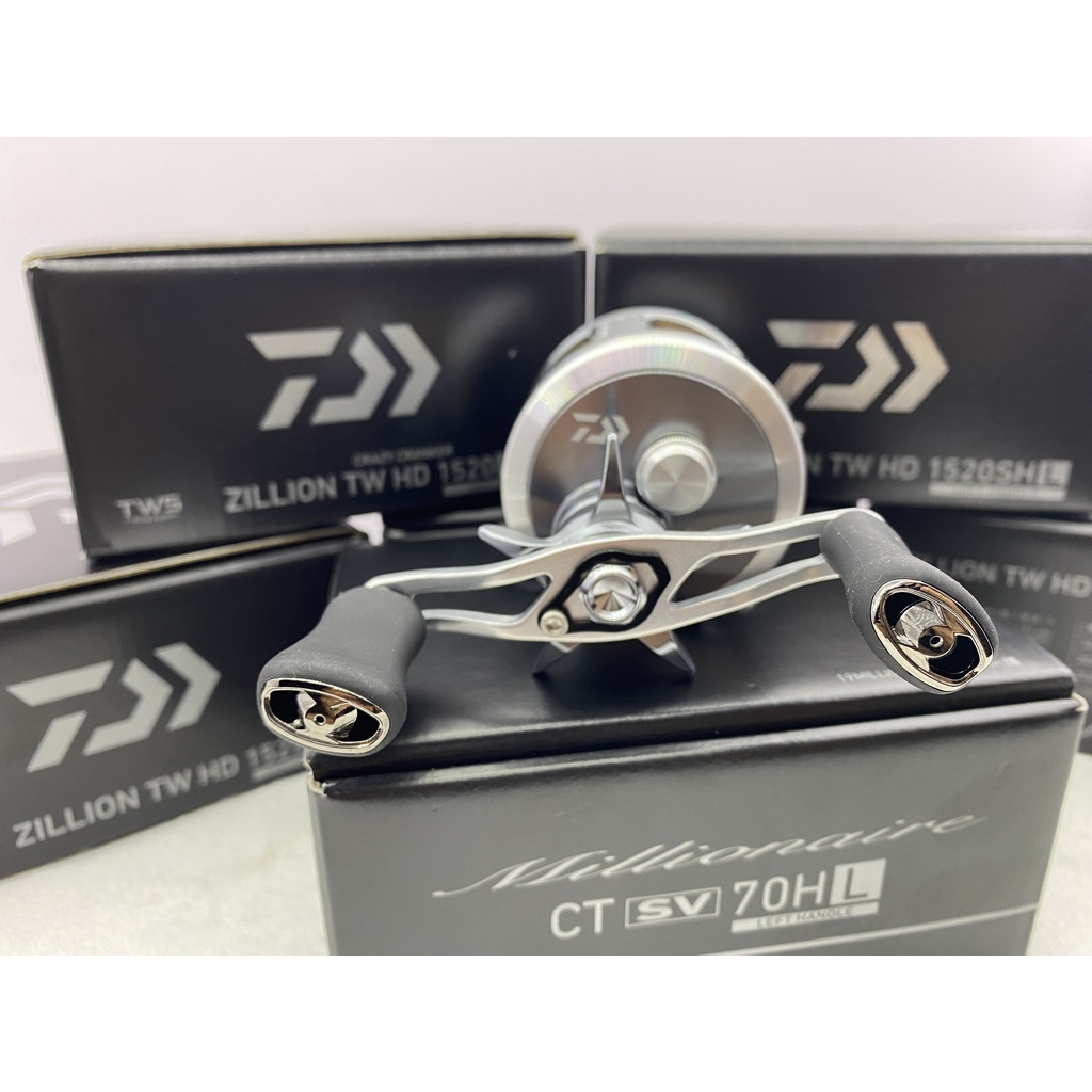 Máy câu. máy ngang. máy lure Daiwa Millionaire 70HL