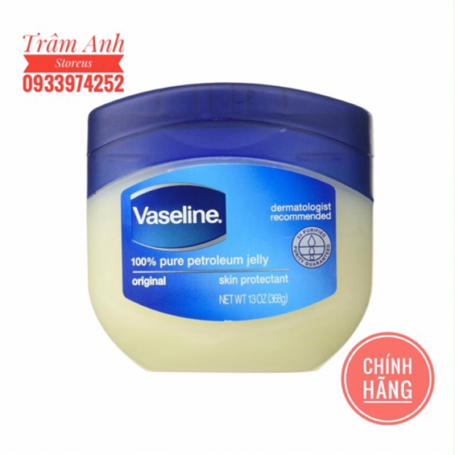 Sáp Dưỡng Ẫm Vaselinne 100% Jelly Original Mỹ 368gr